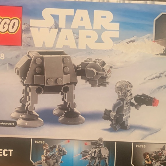 LEGO AT-AT vs. Tauntaun Microfighters STAR WARS TM (75298) Brand New Sealed - Picture 5 of 7
